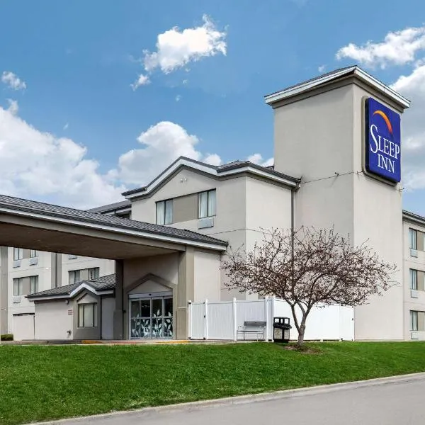 Sleep Inn near Great Lakes Naval Base，位于Round Lake Park的酒店