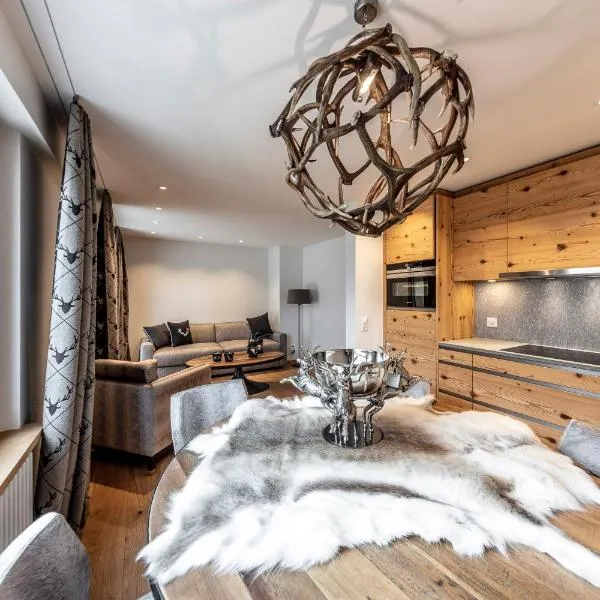 Unique Alpic style apartment in the heart of Davos，位于达沃斯的酒店