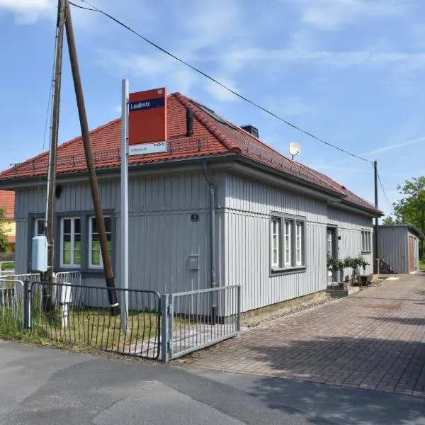 Bahnhof Laussnitz，位于Laußnitz的酒店