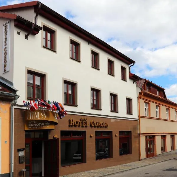 科罗娜酒店，位于Dolní Příbraní的酒店