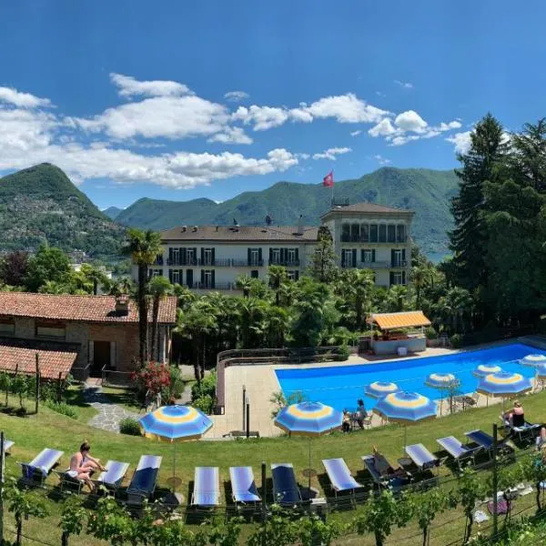 大陆公园酒店，位于Miglieglia的酒店