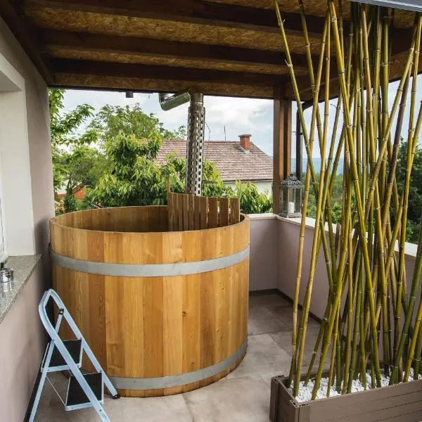 Apartment Ma&Ja with Hot Tub，位于梅特利卡的酒店