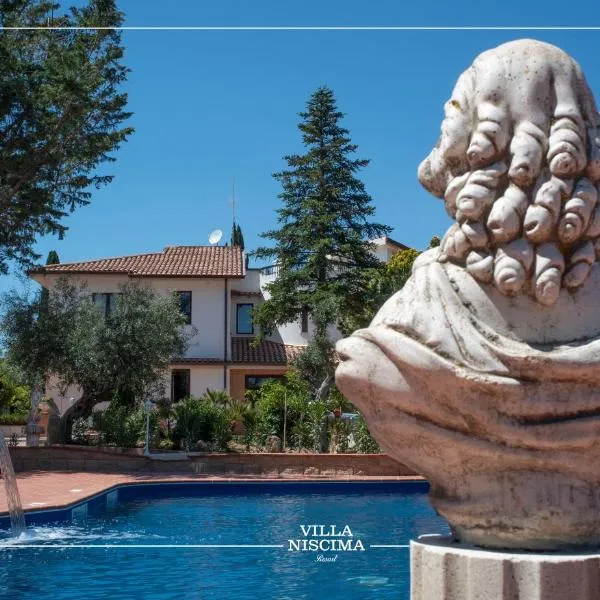 Villa Niscima，位于卡尔塔尼塞塔的酒店