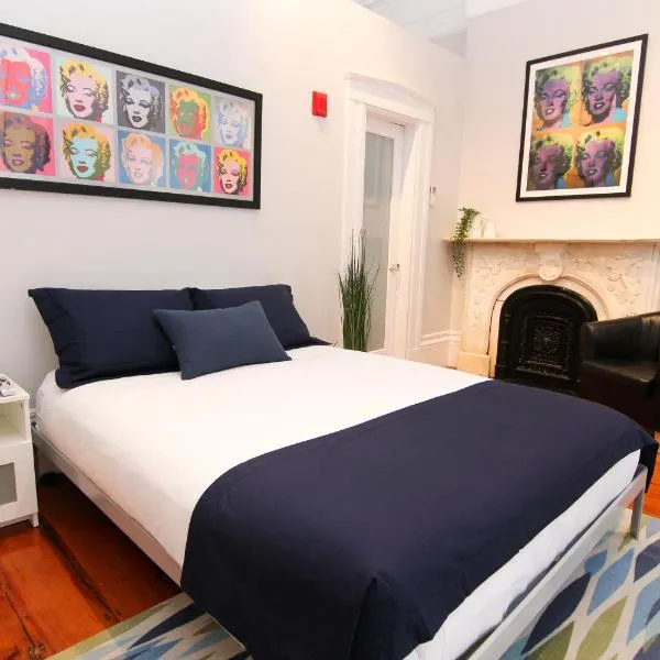 Charming & Stylish Studio on Beacon Hill #8，位于波士顿的酒店
