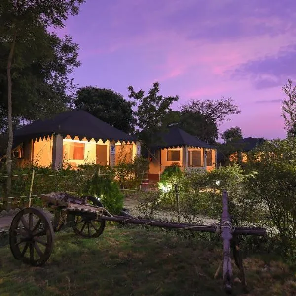 Camp Serai Tiger TADOBA，位于Chandrapur的酒店