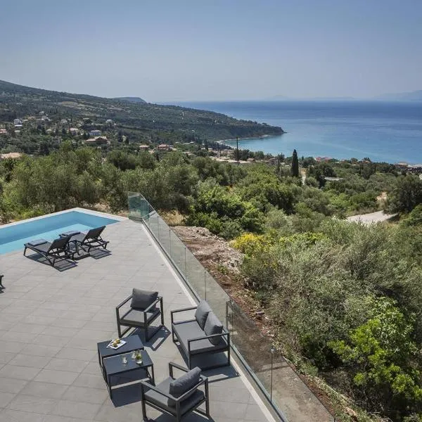 Sun N Sea Kefalonia Villa，位于劳德哈塔的酒店