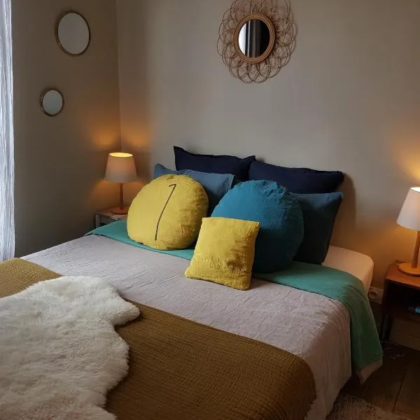 L'Echiquier de Normandie confort cosy et vue premium，位于Belbeuf的酒店