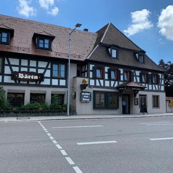 Gasthof zum Bären，位于阿斯佩格的酒店