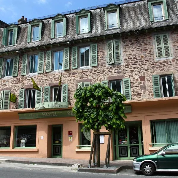 Logis Hôtel du Midi - Rodez Centre-Ville，位于Agen dʼAveyron的酒店