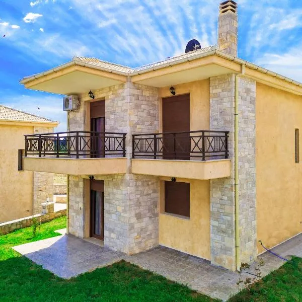 New build cozy maisonette in Nea Fokea, Chalkidiki - fevillas-com，位于诺亚福克的酒店