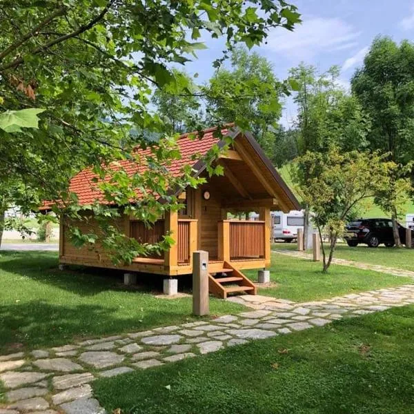 Camp Podgrad Vransko，位于Podvrh的酒店