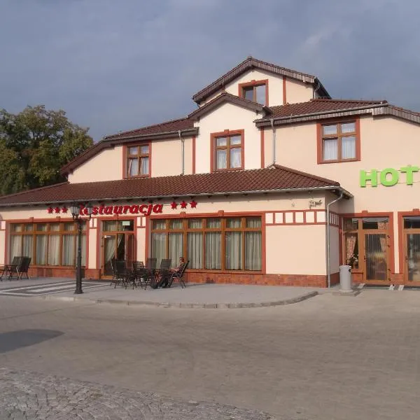 缅济热奇尼欧酒店，位于Przytoczna 的酒店