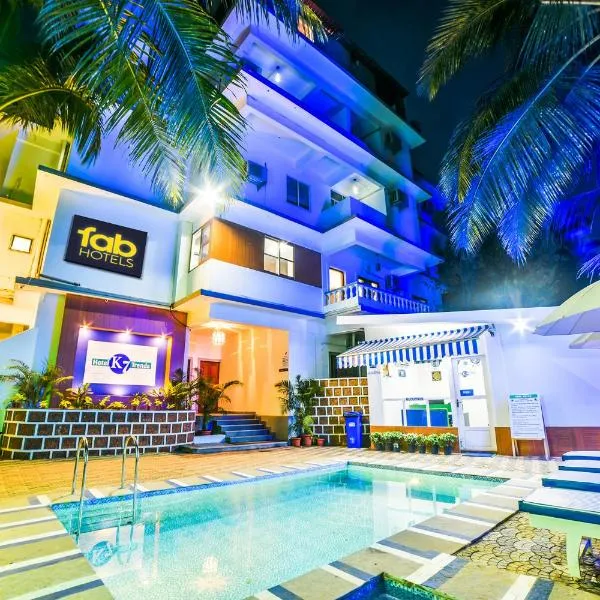 FabHotel K7 Trends With Pool, Calangute Beach，位于卡兰古特的酒店