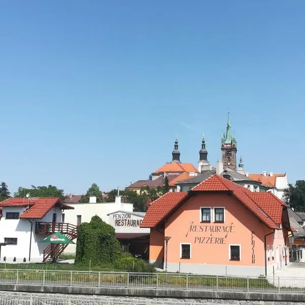 Penzion a restaurace U Strnada，位于Janovice nad Úhlavou的酒店