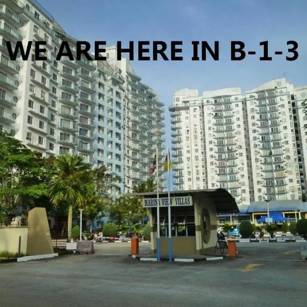 Fullhouse Marina View Villas Apartment，位于波德申的酒店