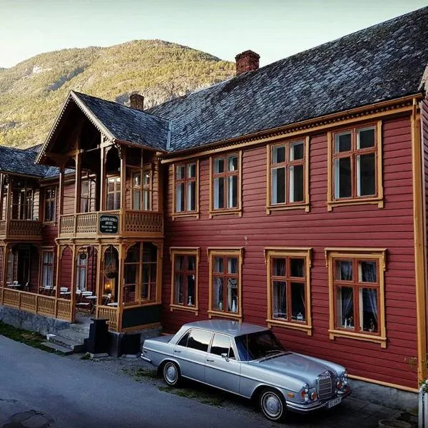Lærdalsøren Motor Guesthouse，位于Kvamme的酒店