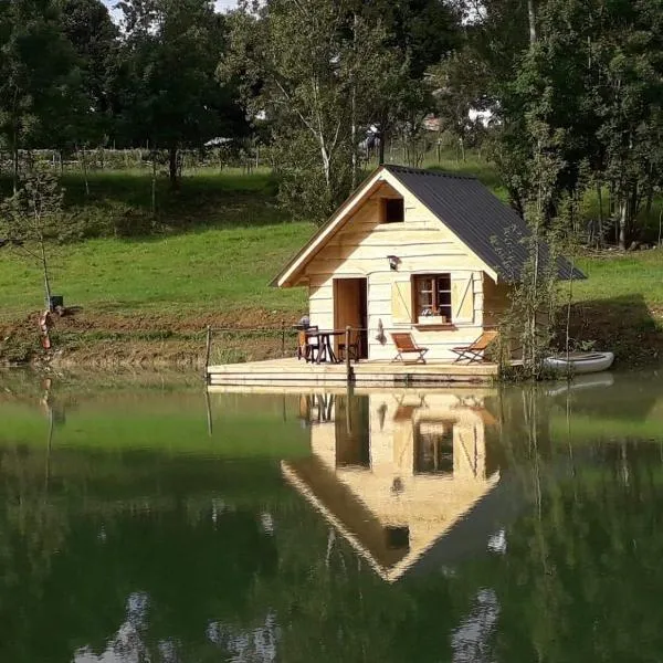 La cabane du pêcheur，位于Belvèze的酒店