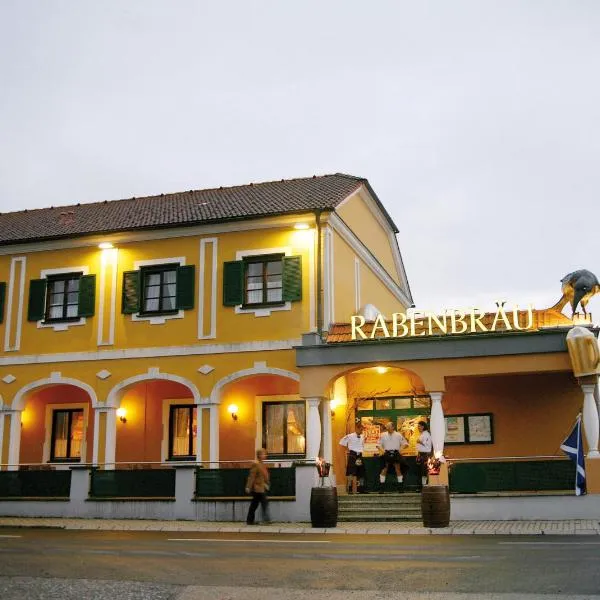 Braugasthof Schmidt`s Rabenbräu，位于Sankt Lorenzen am Wechsel的酒店