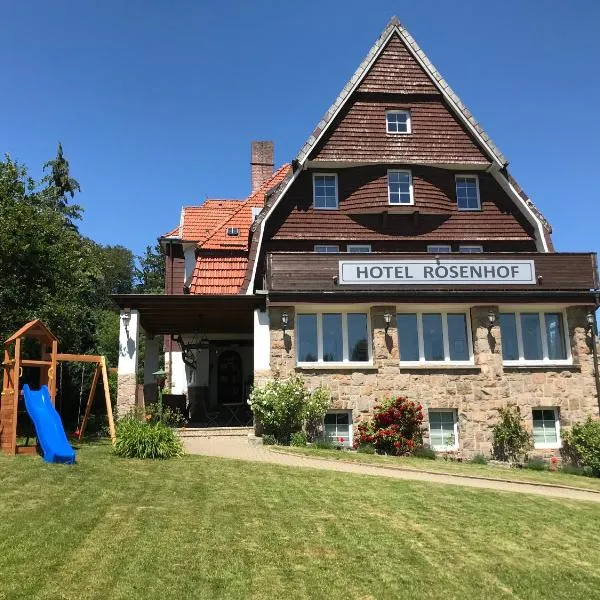 Hotel Rosenhof Braunlage，位于布劳恩拉格的酒店