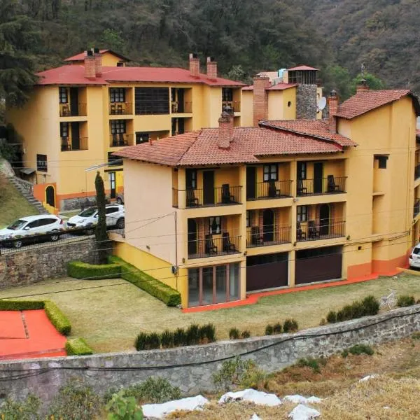 整体皇家水疗酒店，位于Coscotitlán的酒店