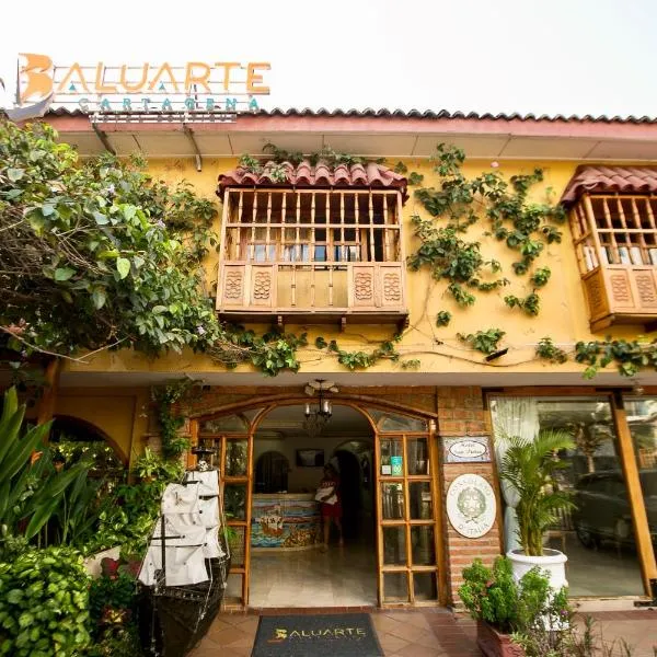 Baluarte Cartagena Hotel Boutique，位于Bocachica的酒店