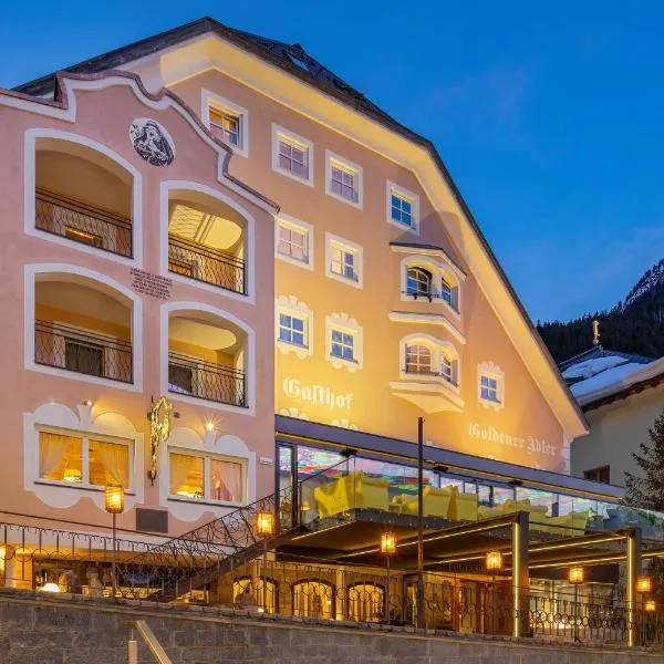 Hotel Goldener Adler - im Sommer Silvretta Card Premium inkludiert，位于伊施格尔的酒店