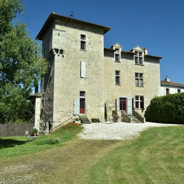 Château de Cauderoue，位于Lavardac的酒店