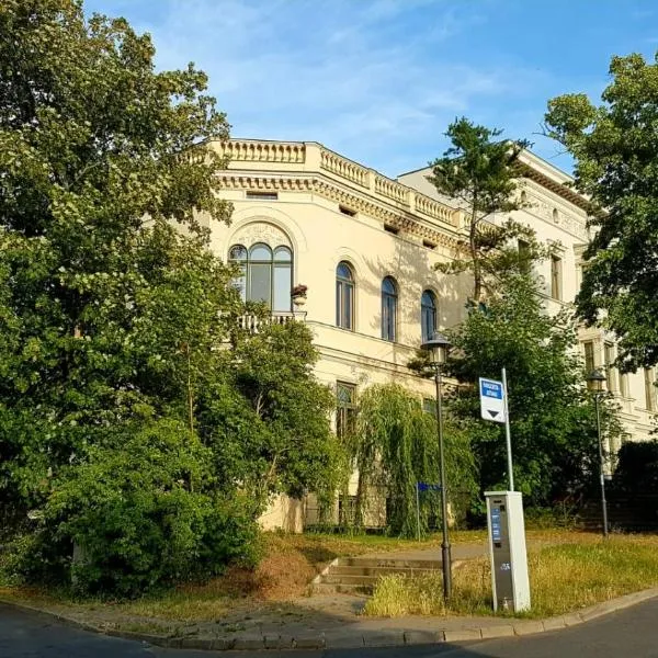 Stadtvilla An der Viergelindenbrücke，位于罗斯托克的酒店