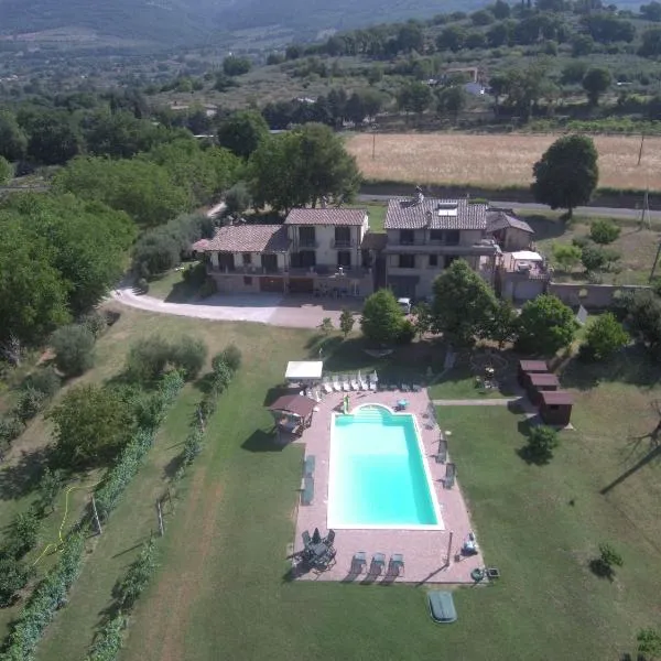 拉索根特德尔苏巴西奥度假屋，位于阿西西的酒店