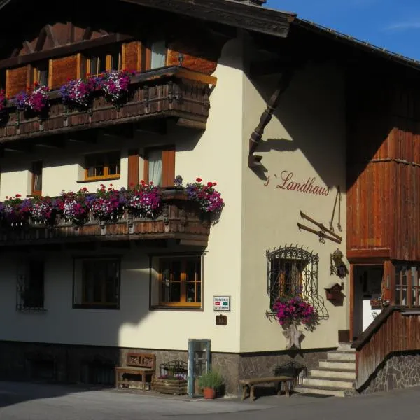 s'Landhaus，位于圣安东阿尔贝格的酒店