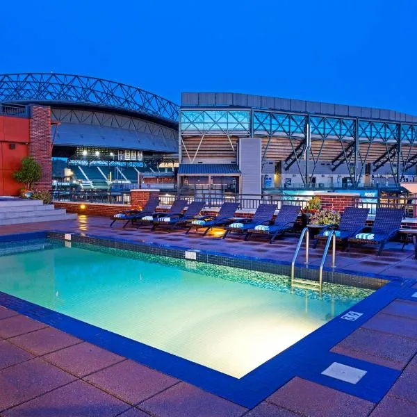 西雅图体育场银云酒店，位于西雅图的酒店