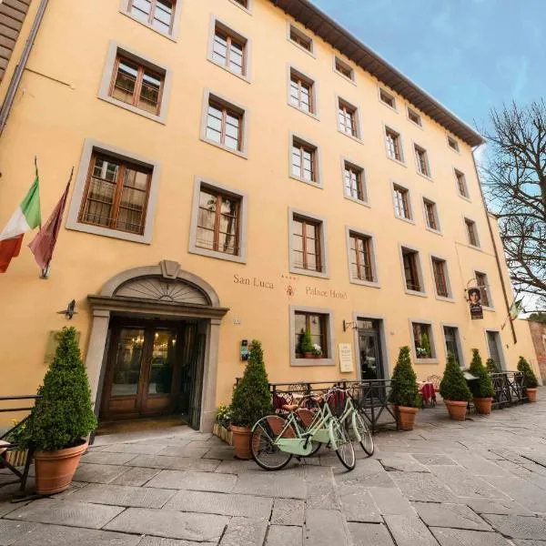 圣卢卡宫酒店，位于Compignano的酒店