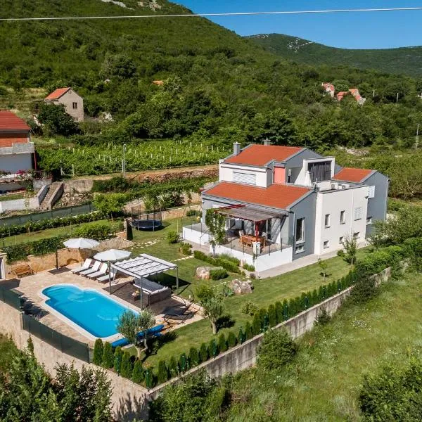 Luxury Villa Nadalina-Dicmo，位于Košute的酒店