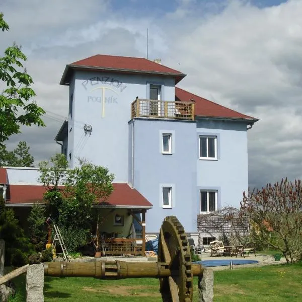 penzion Poutník，位于Stráž nad Nežárkou的酒店