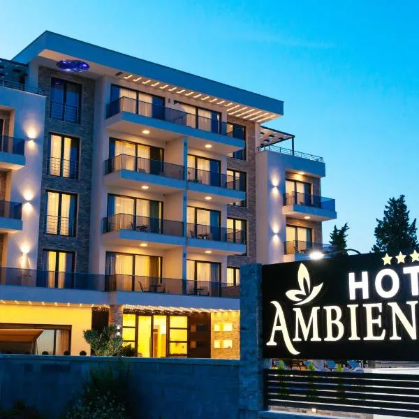 Hotel Ambiente Ulcinj，位于乌尔齐尼的酒店