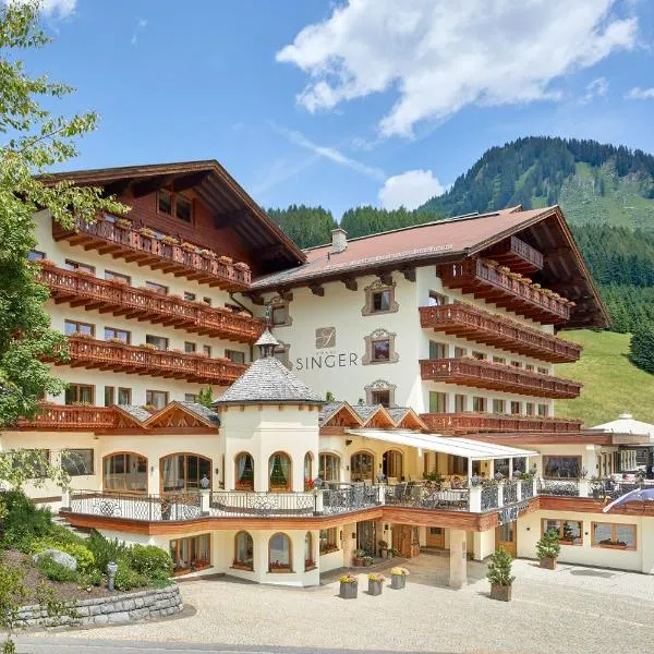 Hotel Singer – Relais & Châteaux，位于Ehenbichl的酒店