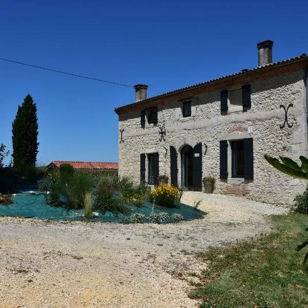 Domaine de calbiac，位于Saint-Étienne-de-Fougères的酒店