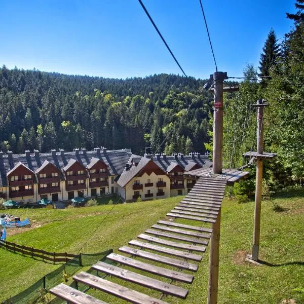 维尔克姆拉滑雪及温泉度假酒店，位于Łomnica Zdrój的酒店