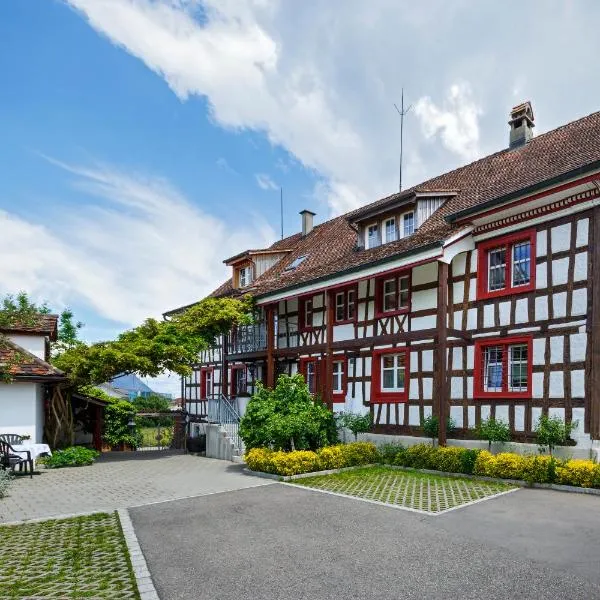 Historische Residenz Lindeneck，位于Salmsach的酒店
