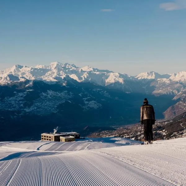 Chetzeron Ski-in & Ski-out，位于克莱恩 蒙塔纳的酒店