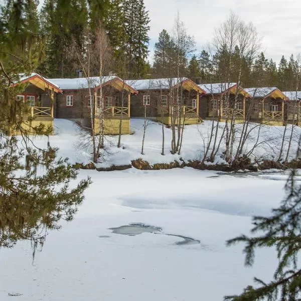 Vålkojan Naturby - Timber cottages，位于韦姆达伦的酒店