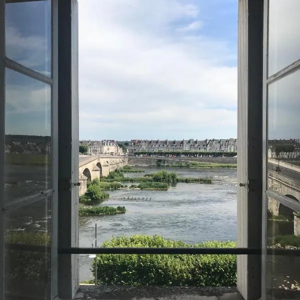 Blois, vue panoramique Loire，位于布鲁瓦的酒店