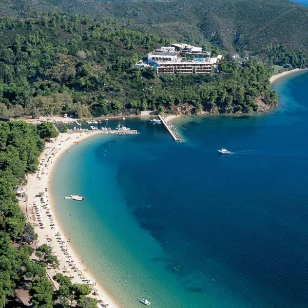 斯基亚索斯岛宫殿酒店，位于Mourtias的酒店