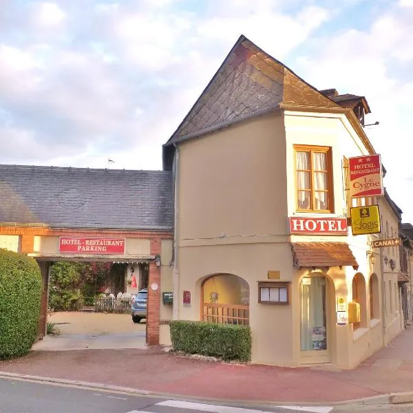 天鹅餐厅酒店，位于Collandres-Quincarnon的酒店