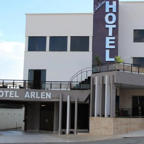 Hotel Arlen，位于Borda da Mata的酒店