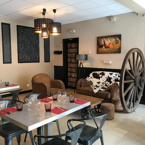 杜森特酒店 - 雷普提特美食餐厅，位于Vallières的酒店