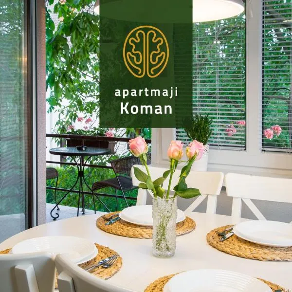 Apartmaji Koman，位于佐尔尼耶戈迪的酒店