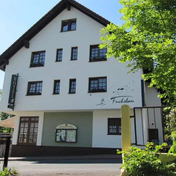 仁斯特格鲁鲍酒店，位于Hirschbach的酒店