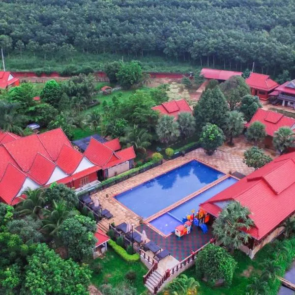 Phum Khmer Resort，位于Phumĭ Katiĕng的酒店