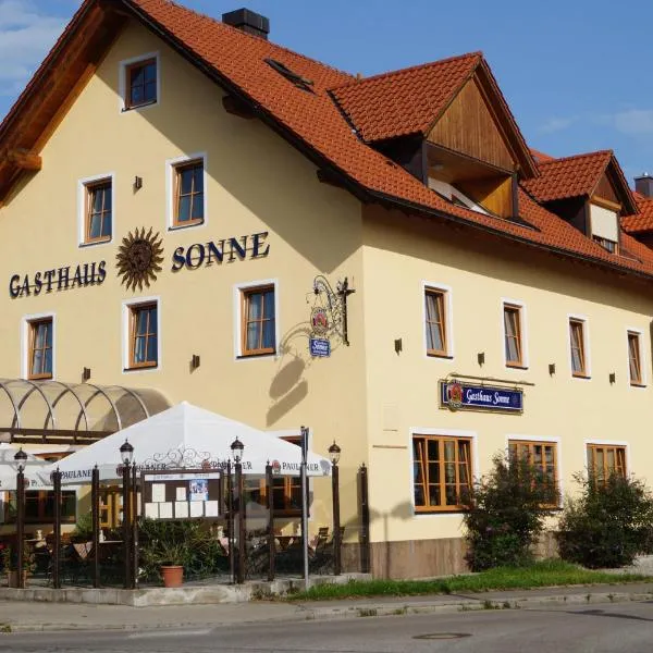 Hotel Gasthaus Sonne，位于上巴伐利亚魏尔海姆的酒店